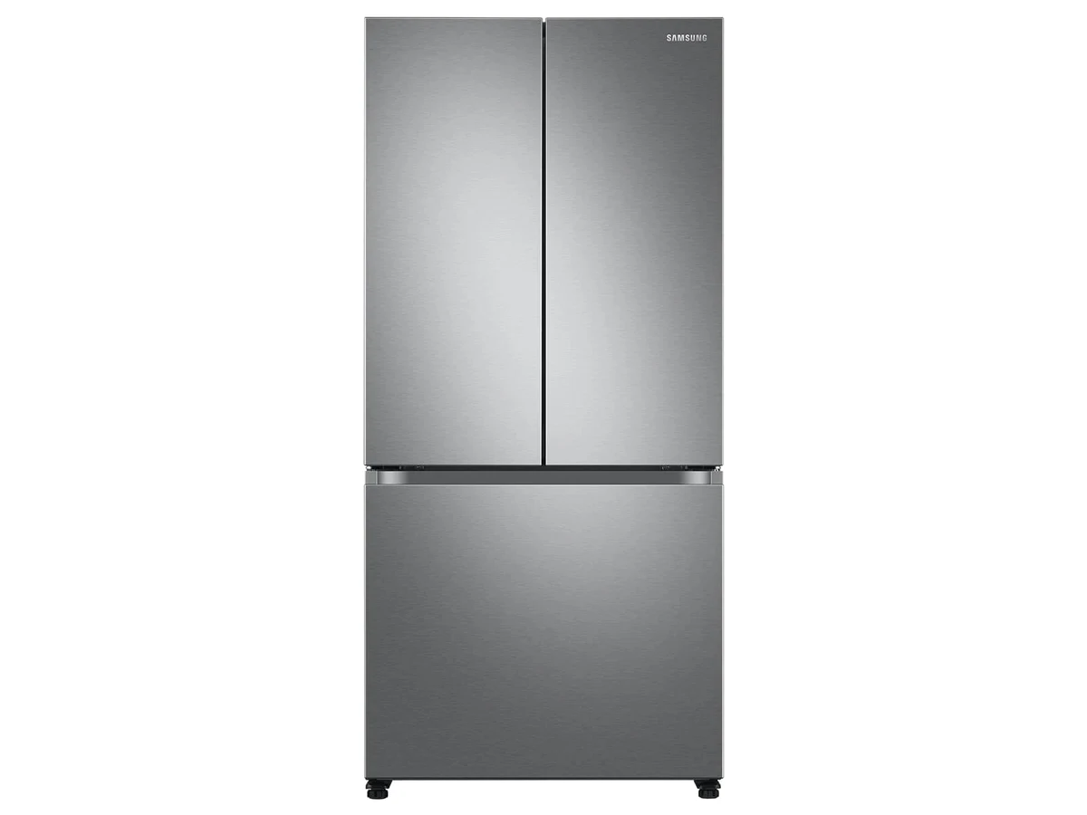 Samsung 18 cu. ft. counter-depth French-door refrigerator — Stainless Look