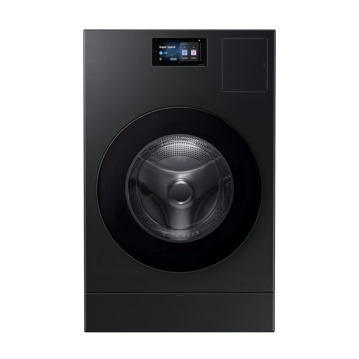 Samsung Bespoke AI 5.3 cu. ft. vented all-in-one washer and electric dryer — Brushed Black