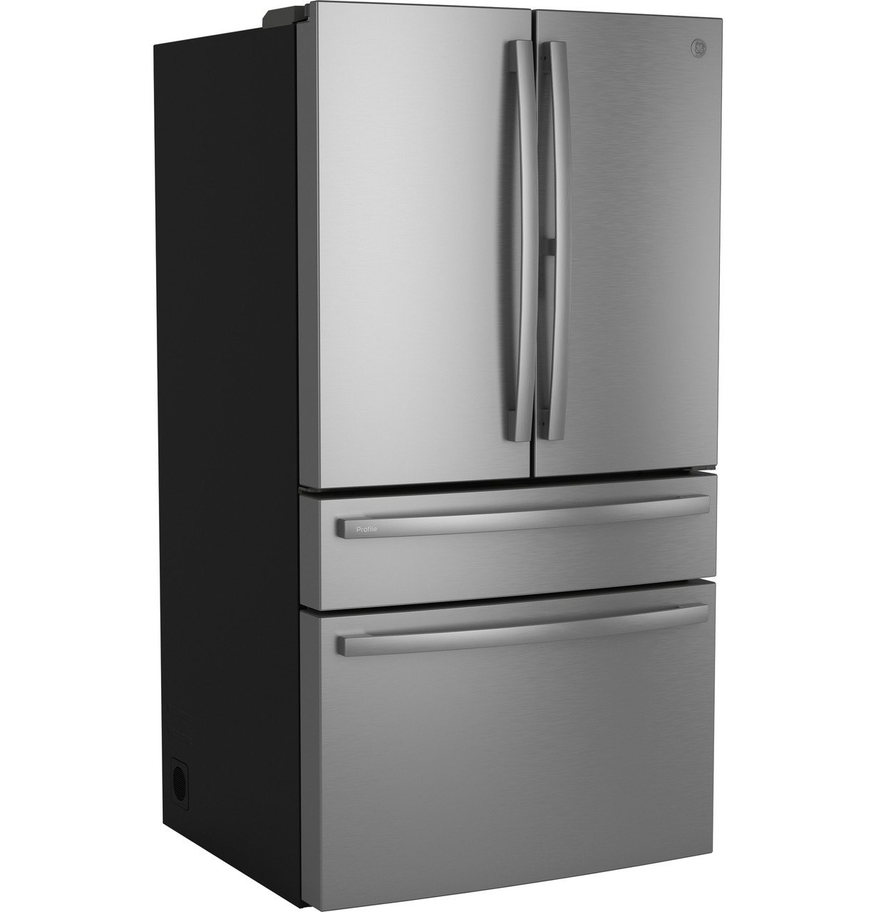 GE Profile 28.7 cu. ft. Smart 4-Door French-Door Refrigerator — Stainless Steel