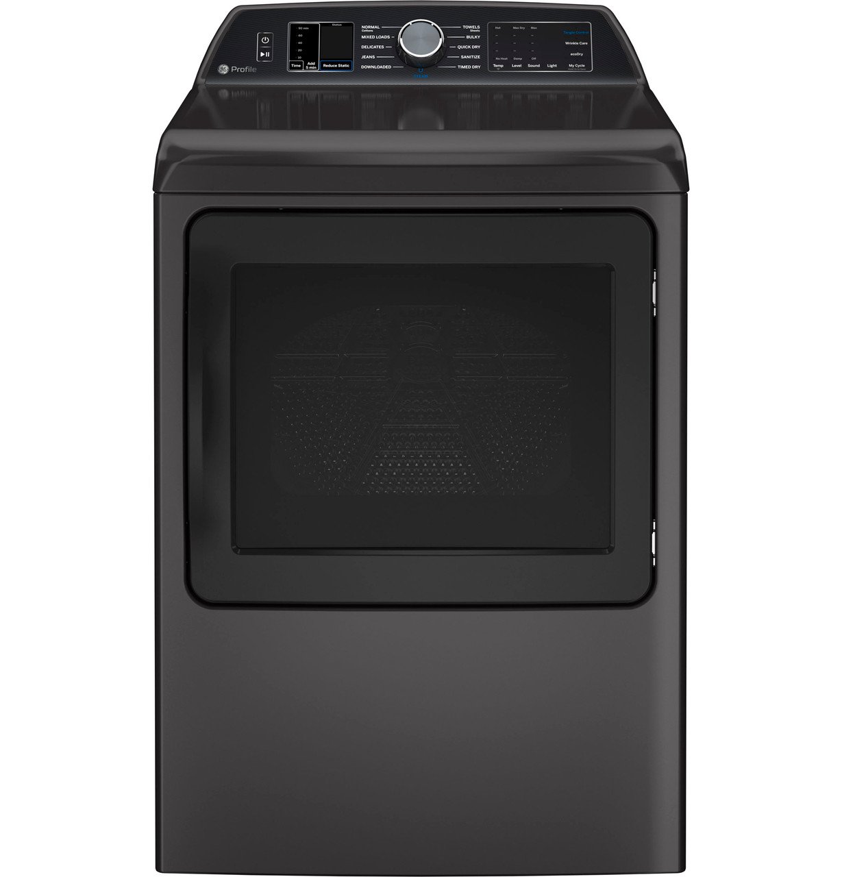 GE Profile 7.4 cu. ft. Smart Electric Dryer — Diamond Gray